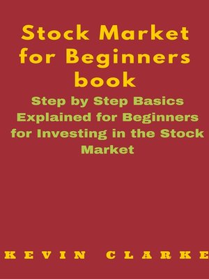 cover image of Stock Market for Beginners Book